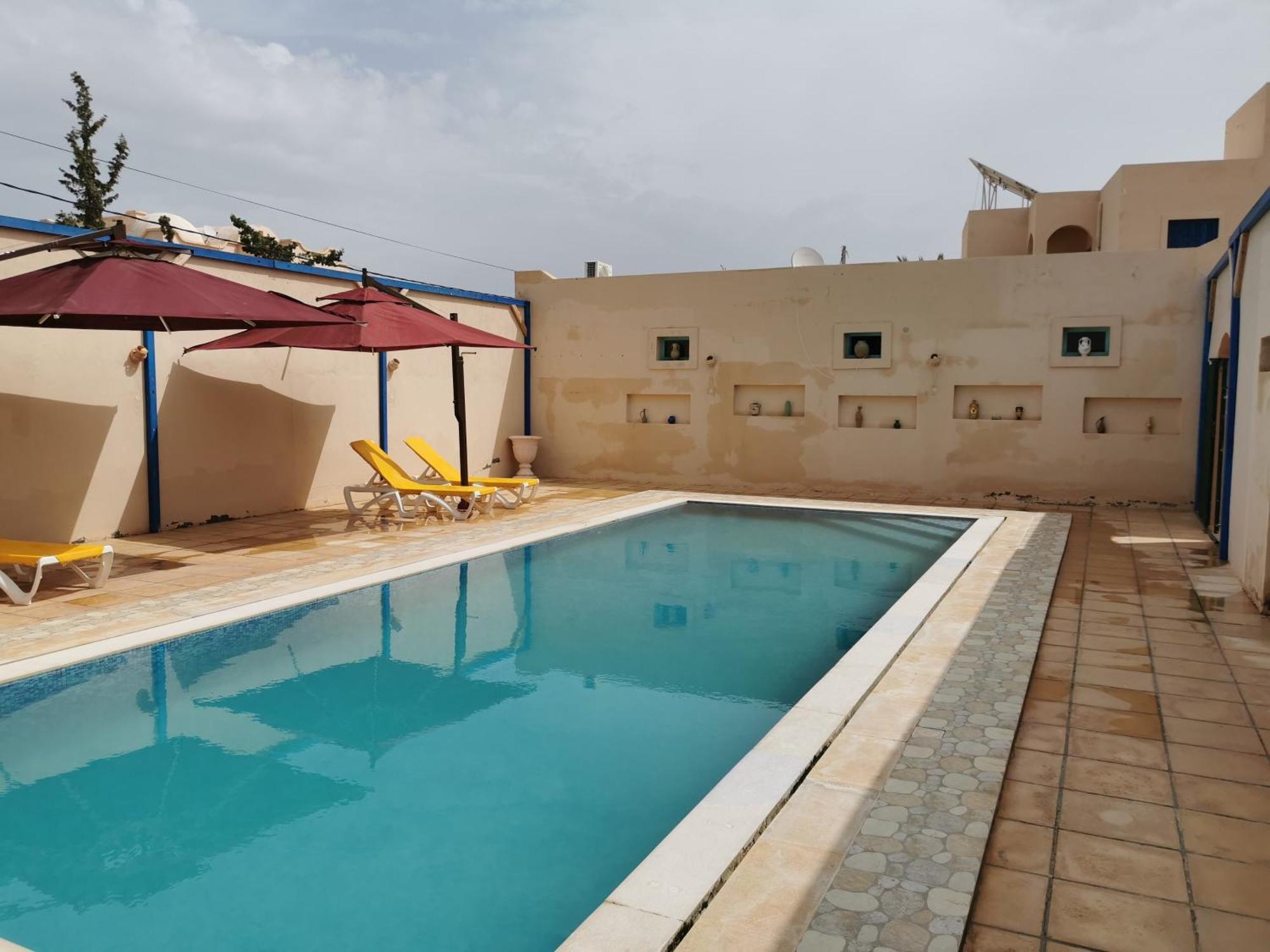 Dar El Bey Apartment Ajim ภายนอก รูปภาพ